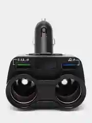FM-модулятор трансмиттер автомобильный, 2 USB, Bluetooth