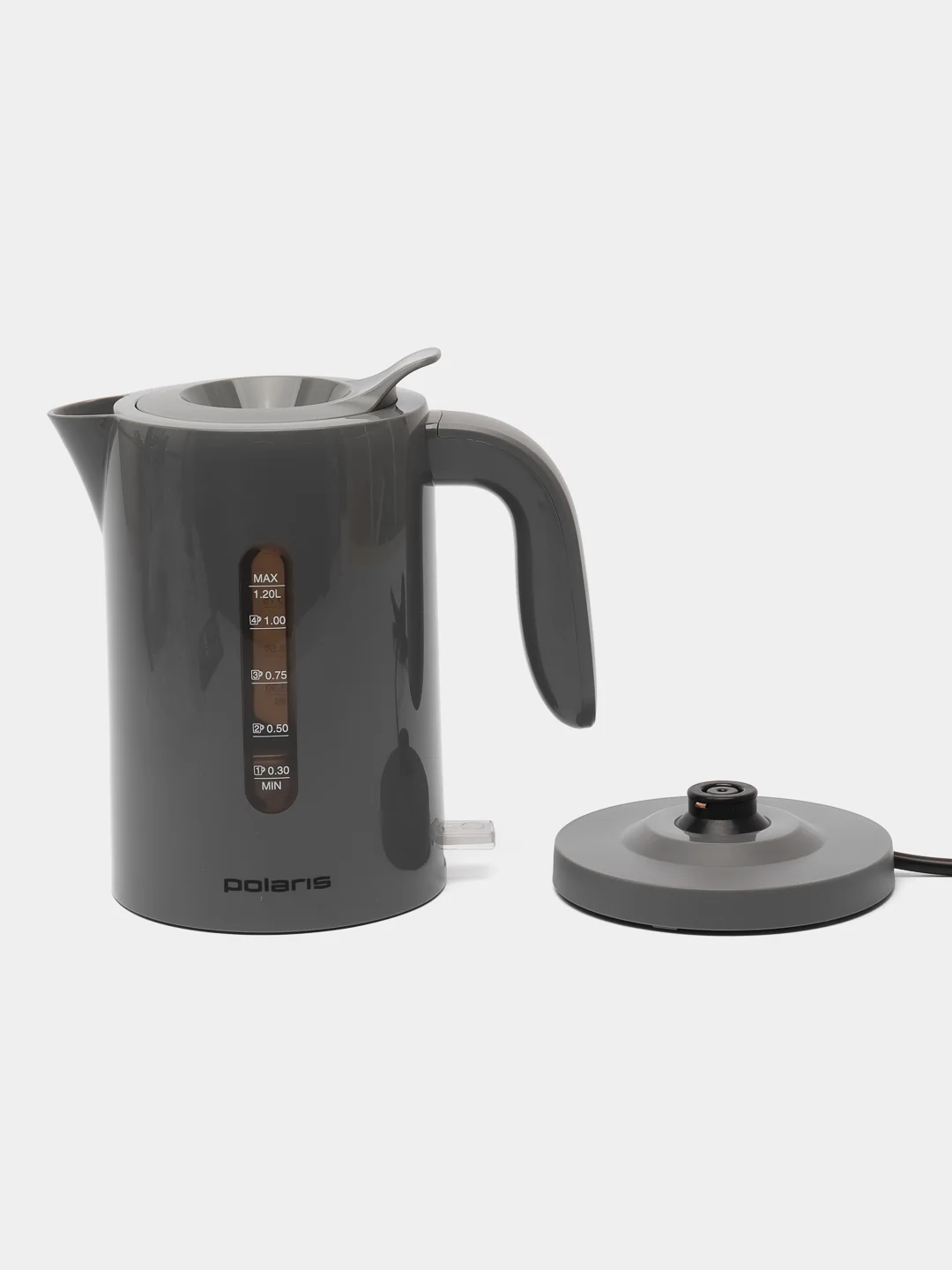 Чайник Polaris PWK 1220C Water Way Pro, серый