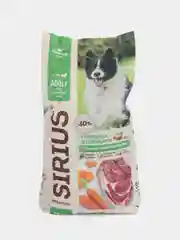 Сухой корм для собак СИРИУС (SIRIUS) для всех пород, говядина с овощами, 15кг