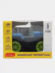Трактор-перёвертыш "Хозяин фермы", игрушка для мальчиков / Синий трактор