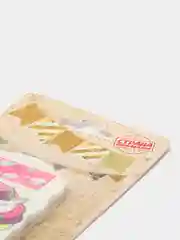 Свеча для торта "С Днём Рождения, рисунки разные, цифра 1 - 8", 5 х 8.5 см