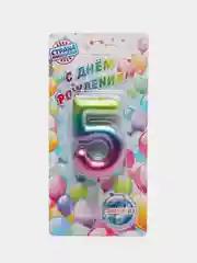 Свечи для торта цифра 0,1,2,3,4,5,6,7,8,9 , на день рождения детские