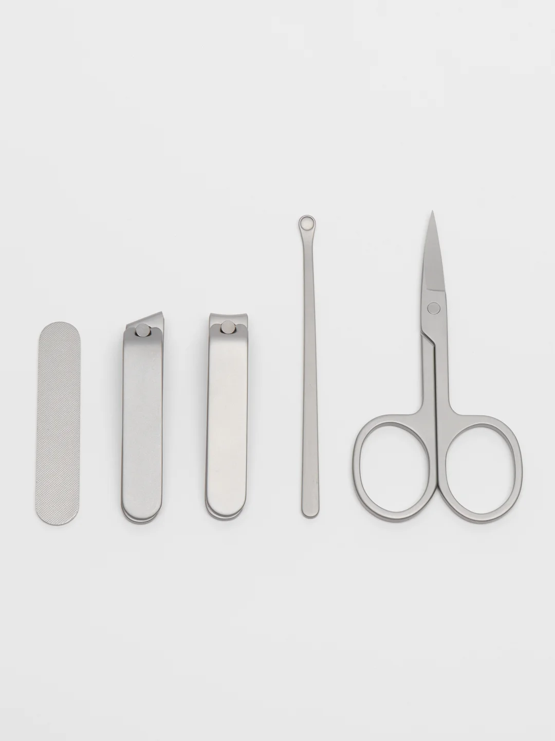 Белый маникюрный набор Xiaomi Nail Clipper Five Piece Set, 5 предметов, MJZJD002QW