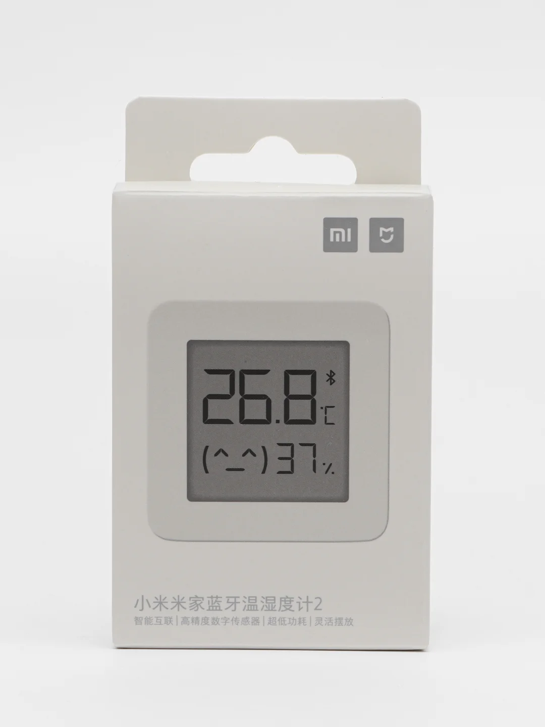 Белый датчик температуры и влажности Xiaomi Mijia Bluetooth Hygrothermograph 2 (LYWSD03MMC)