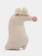 Бежевый мягкая игрушка для кошек, с кошачьей мятой