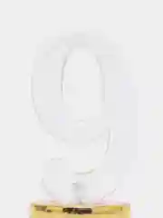 Золотой свеча светодиодная Цифра 023456789