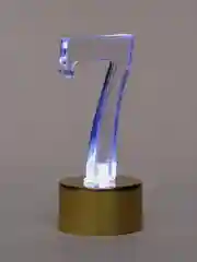 Золотой свеча светодиодная Цифра 023456789