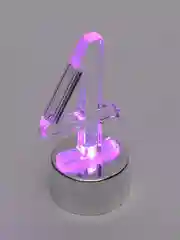 Серебряный свеча светодиодная Цифра 023456789