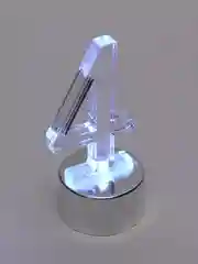 Серебряный свеча светодиодная Цифра 023456789