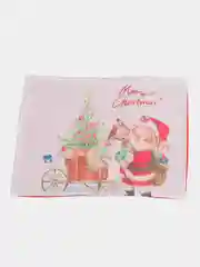 Бирюзовый новогоднее постельное белье, 1,5-спальное