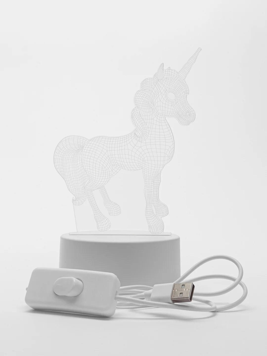 Медный светильник 3D, светодиодный ночник, LED