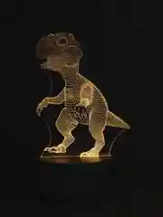 Хаки светильник 3D, светодиодный ночник, LED