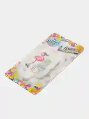 Розовый свеча для торта "С Днём Рождения!", 5 х 8.5 см