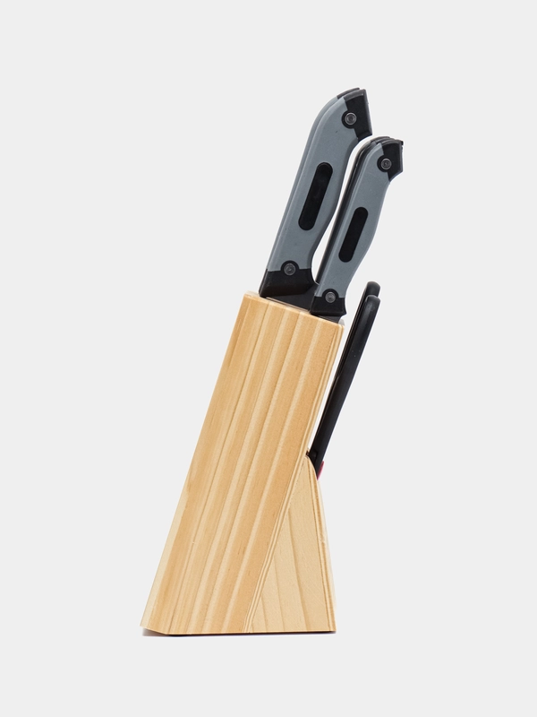 Набор ножей Maestro MR-1407 Basic, пластиковые ручки прорезинены, 7 предметов