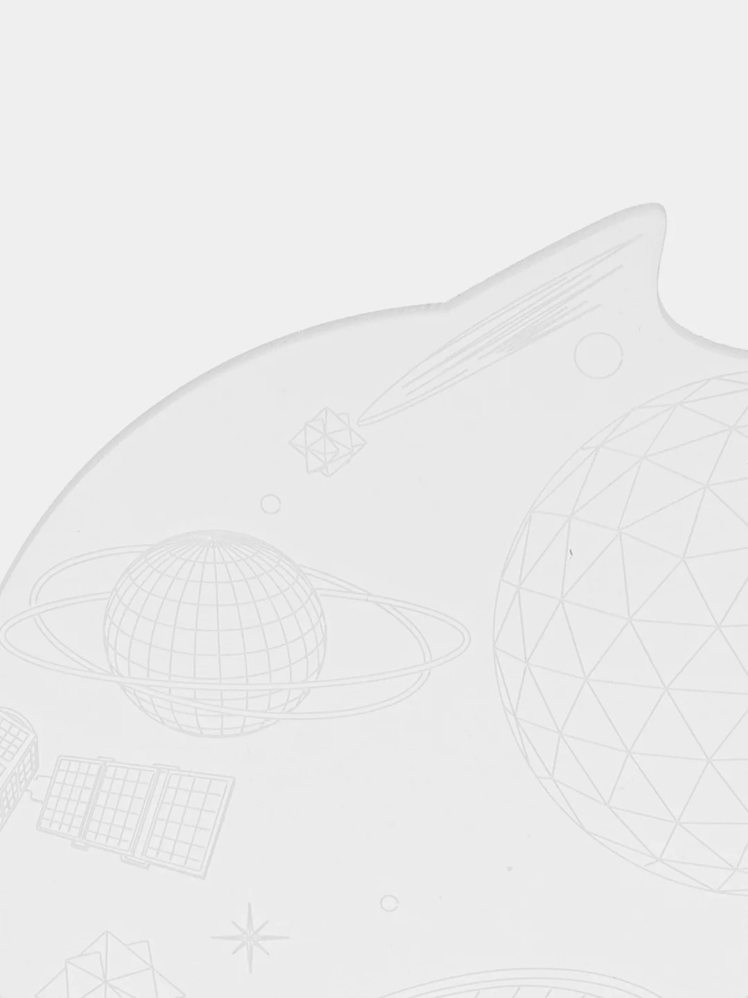 Бежевый светильник 3D, светодиодный ночник, LED