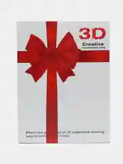 Белый светильник 3D, светодиодный ночник, LED