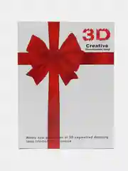 Бирюзовый светильник 3D, светодиодный ночник, LED