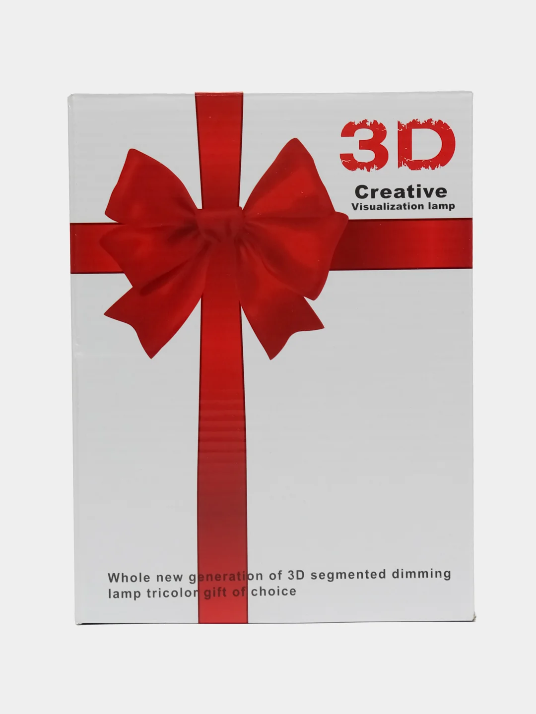 Голубой светильник 3D, светодиодный ночник, LED