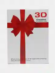 Голубой светильник 3D, светодиодный ночник, LED