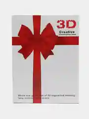 Горчичный светильник 3D, светодиодный ночник, LED
