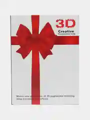 Оранжевый светильник 3D, светодиодный ночник, LED