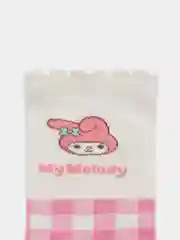 Шоколадный высокие носки с принтом Куроми, Мелоди, Hello Kitty, носки с рисунком, мужские, женские