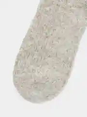 Зеленый термоноски женские, из шерсти куницы, короткие