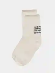 Молочный носки унисекс