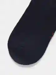 Синий носки теплые махровые