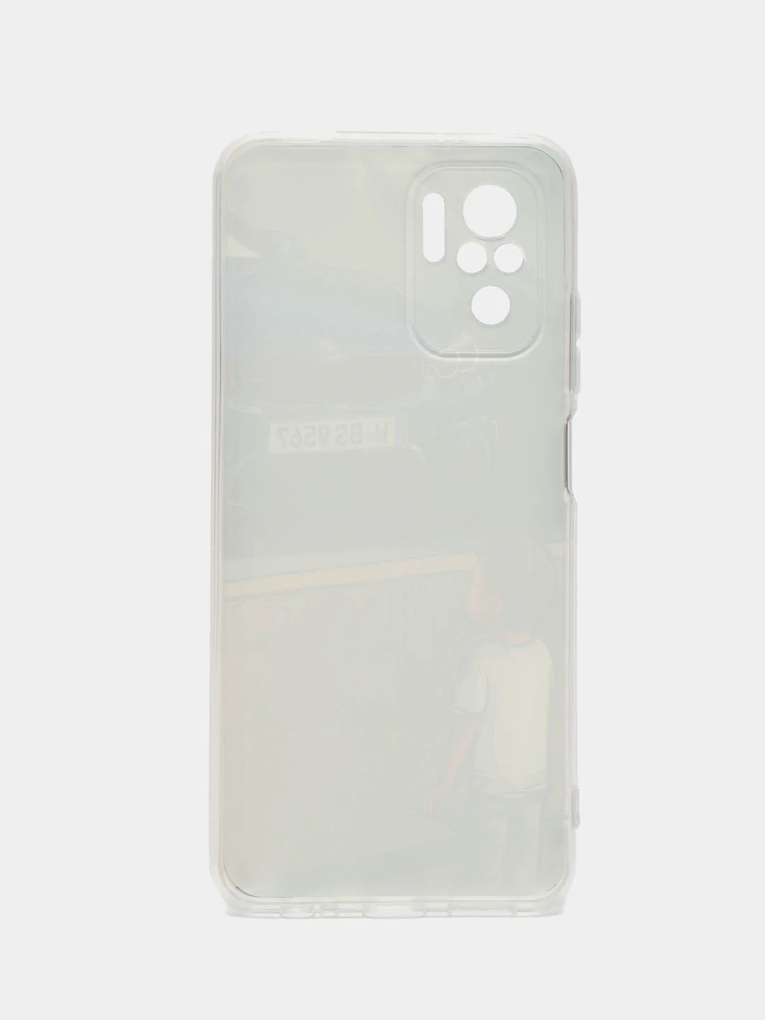 Темно-синий чехол на Xiaomi Redmi Note 10 / Poco M5s / Redmi Note 10S матовый, с рисунком