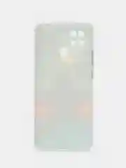 Светло-коричневый чехол на Xiaomi Redmi 10C / Сяоми Редми 10С прозрачный, с рисунком, защита камеры