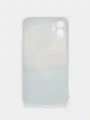 Светло-коричневый чехол для iPhone 11, с принтом, силиконовый