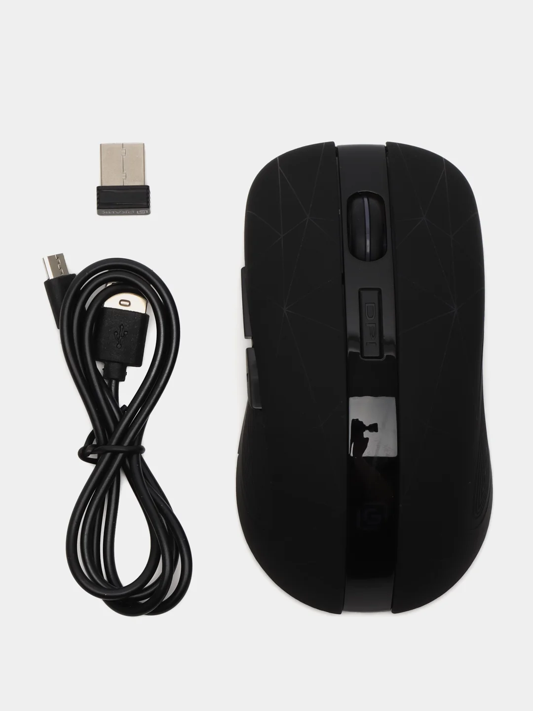 Мышь Oklick 976GW, игровая, оптическая, беспроводная, черный