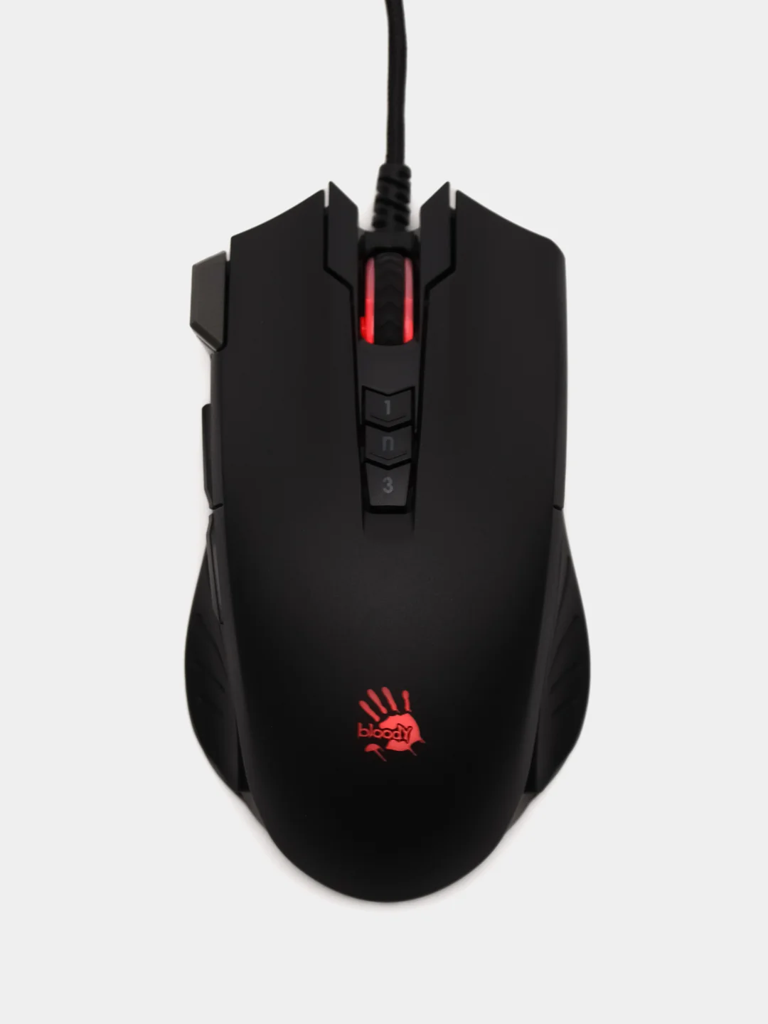 Мышь A4TECH Bloody V9M, игровая, оптическая, проводная, USB, черная