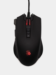 Мышь A4TECH Bloody V9M, игровая, оптическая, проводная, USB, черная
