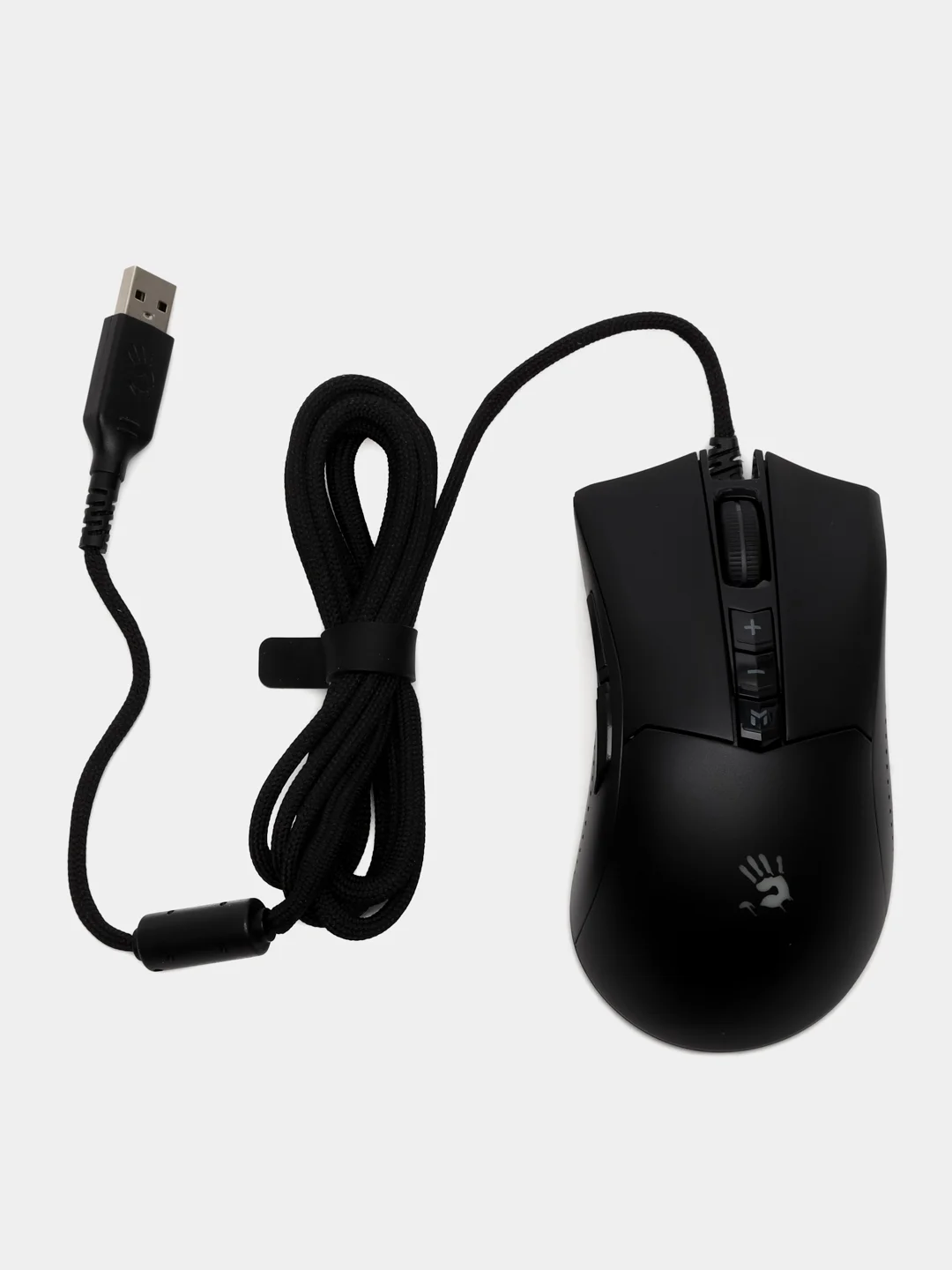Мышь A4TECH Bloody ES9 Plus, игровая, оптическая, проводная, USB, черный
