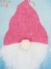 Голубой новогодняя наволочка со светодиодной подсветкой "Merry Christmas"