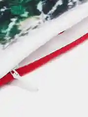 Марсала новогодняя наволочка со светодиодной подсветкой "Merry Christmas"