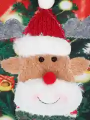 Марсала новогодняя наволочка со светодиодной подсветкой "Merry Christmas"