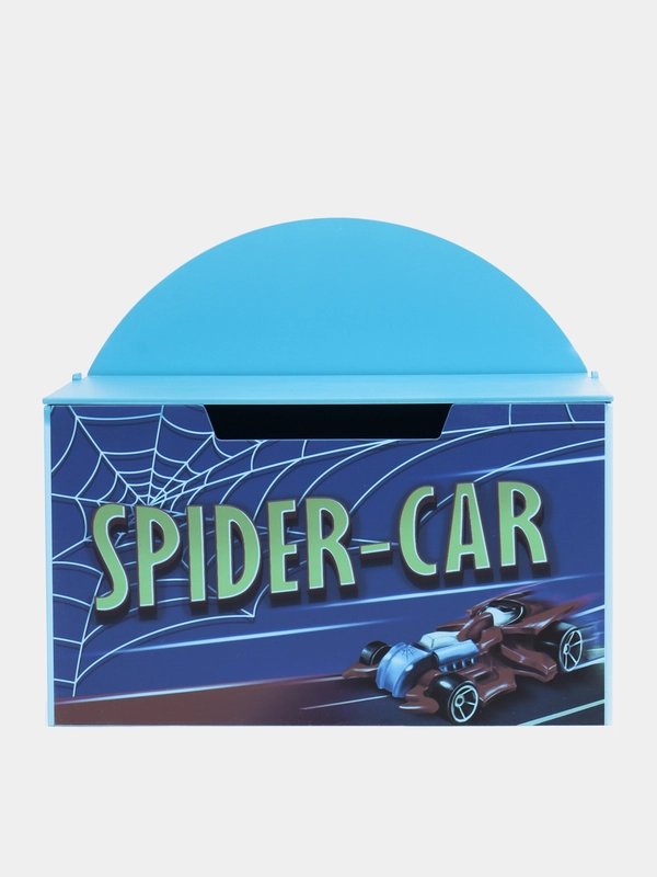 Контейнер-сундук с крышкой SPIDER CAR, цвет синий