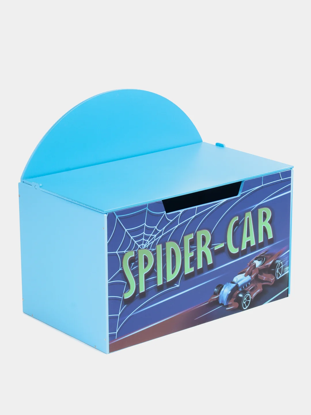 Контейнер-сундук с крышкой SPIDER CAR, цвет синий