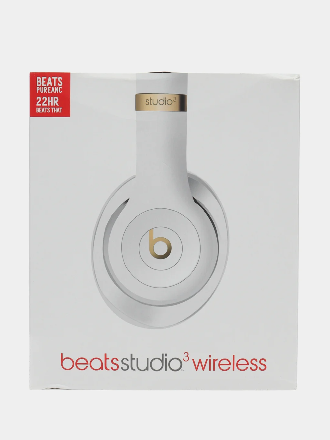 Беспроводные Bluetooth-наушники Studio3, белые