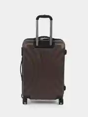 Синий пластиковый чемодан Kartex 0204