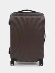 Шоколадный пластиковый чемодан Kartex 0204