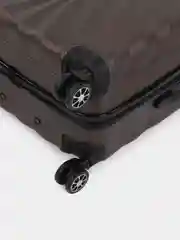 Синий пластиковый чемодан Kartex 0204