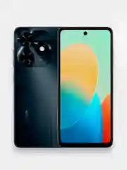 Черный смартфон Tecno Spark 20C, 4+4/128 Gb