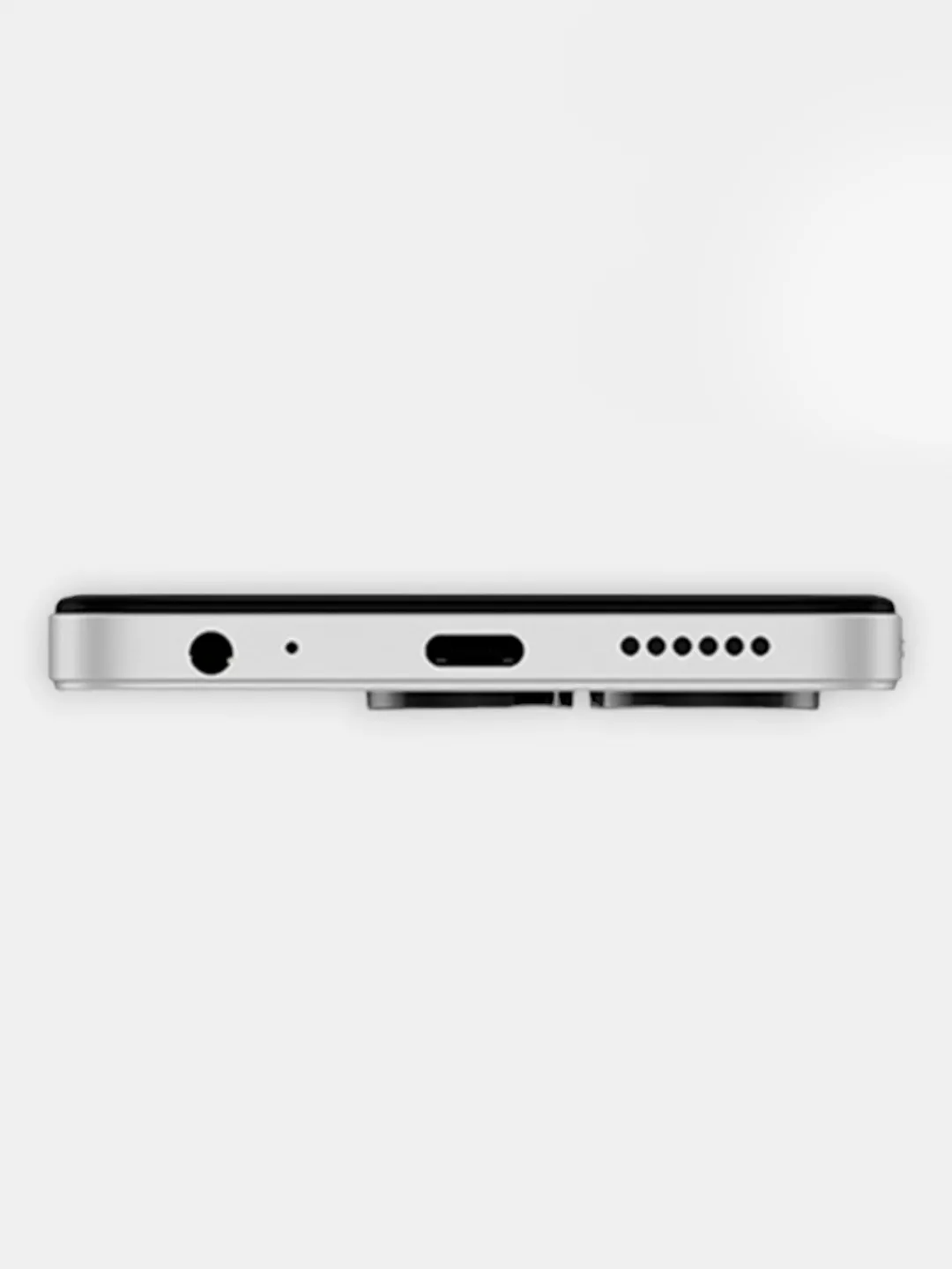 Белый смартфон Tecno Spark 20C, 4+4/128 Gb
