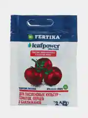 Минеральное удобрение Фертика Leaf Power комплексное, томаты, перцы, баклажаны, 15 г