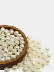 Бусины акриловые, жемчужные, бесшовные, разные цвета, 6 мм