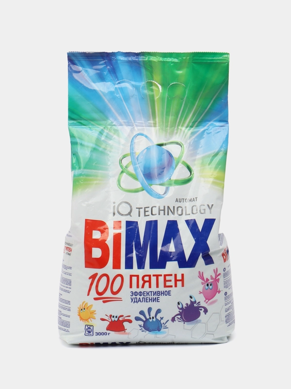Стиральный порошок Bimax Automat "100 пятен", 3 кг